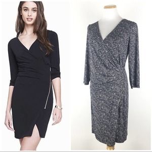 Express Printed Side Zip Dress Size M